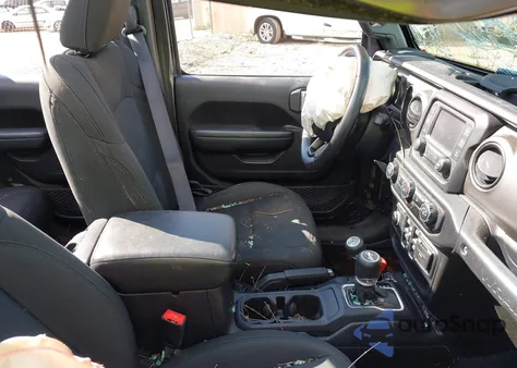 2020 Jeep Wrangler Unlimited Sport z USA, uszkodzony, nr VIN 1C4HJXDG1LW121492